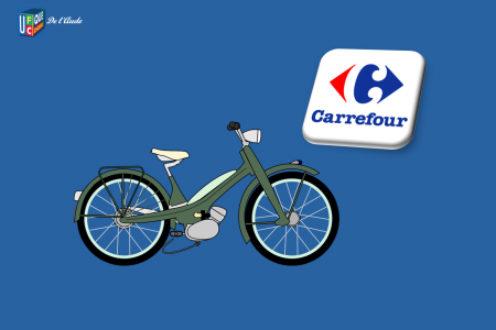 Bicyclette carrefour hot sale